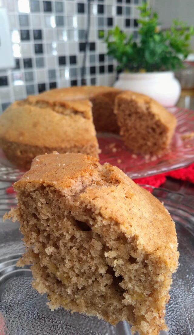 Bolo de Banana na Airfryer - C K N J